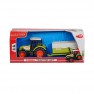 Žaislinis traktorius su priekaba 36 cm | CLAAS | Dickie 3736004